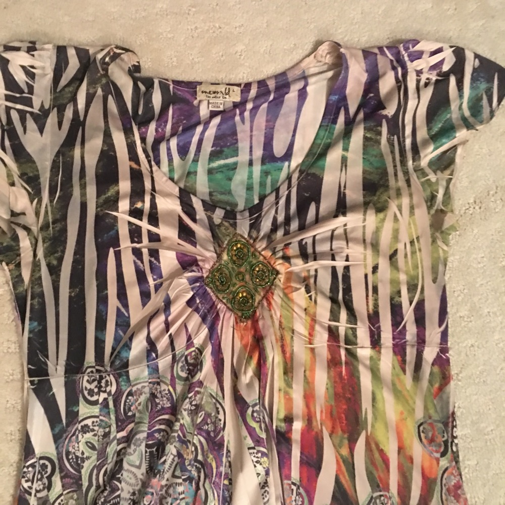 Multi colored dress